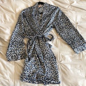 Victoria Secret Snow Leopard Robe
